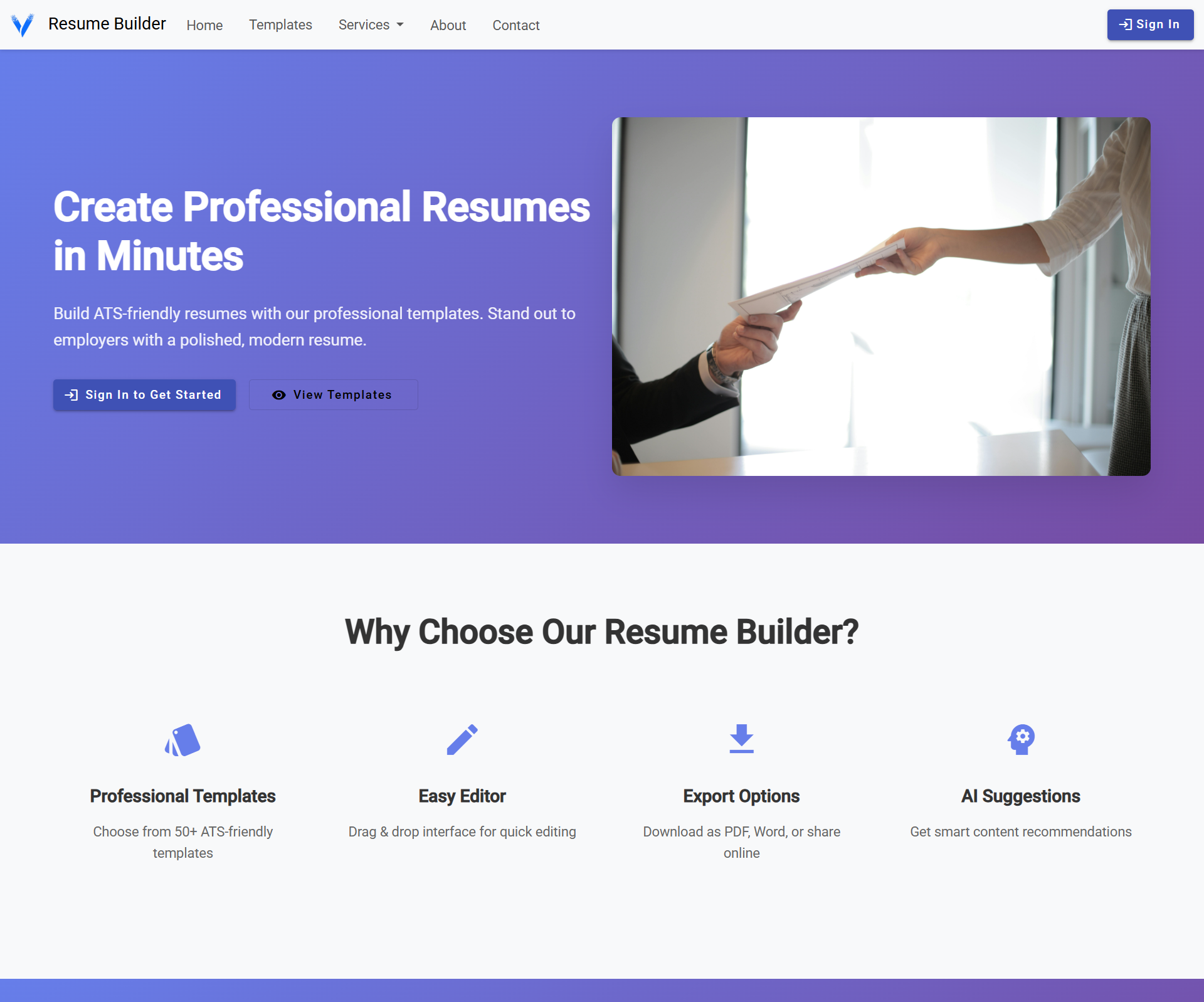 Resume Builder